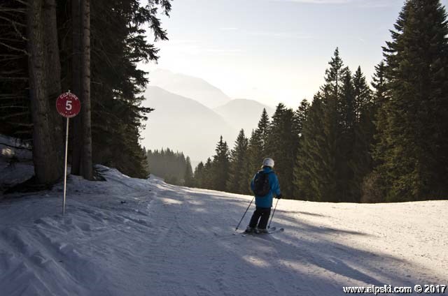 Cupoire, piste rouge