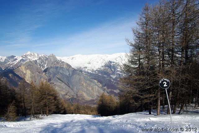 Côte des Agneaux, piste noire