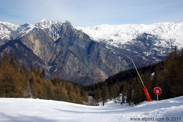 Combe de la Rama, piste rouge