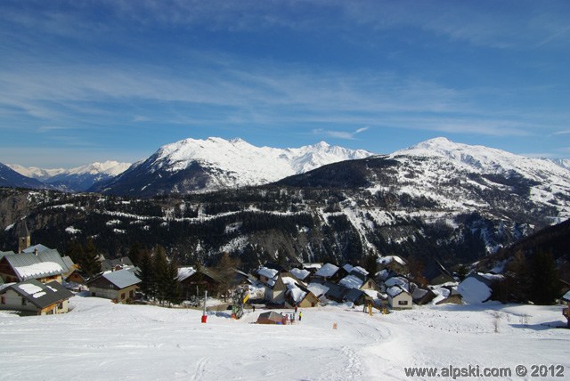 Albanne village