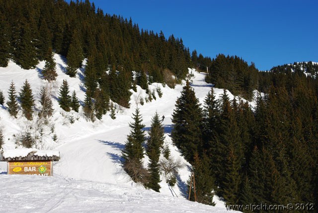 Crêt granier, piste bleue