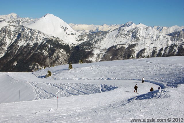 L’Echapade blue slope