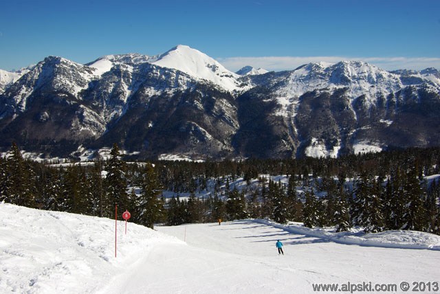 Le Grand Tetras, piste rouge