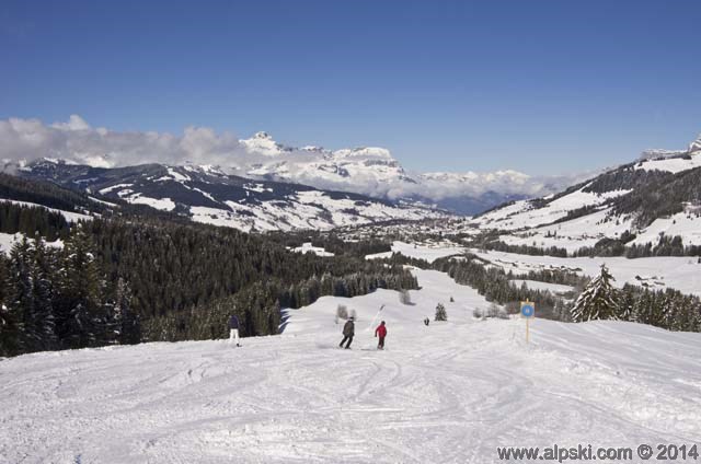 Pré Rosset, piste bleue