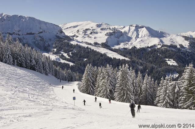 Thurn, piste bleue