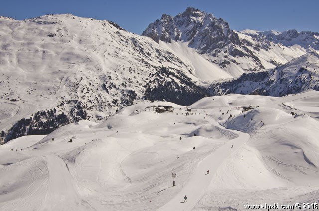 Bouvreuil blue slope