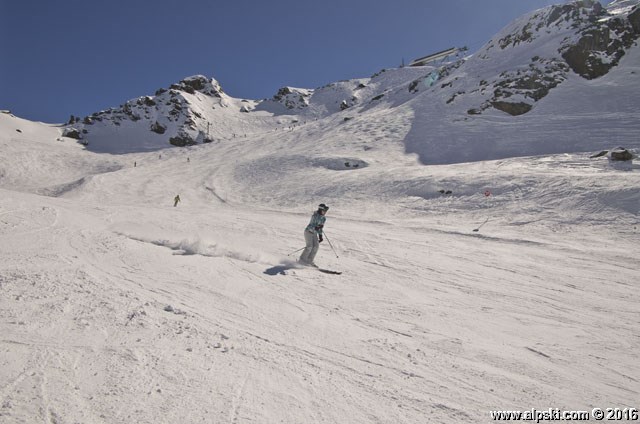 Combe du Vallon red run