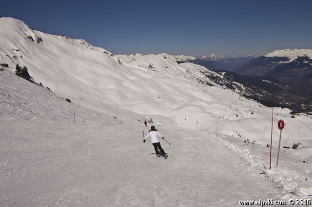 Lagopède, piste rouge