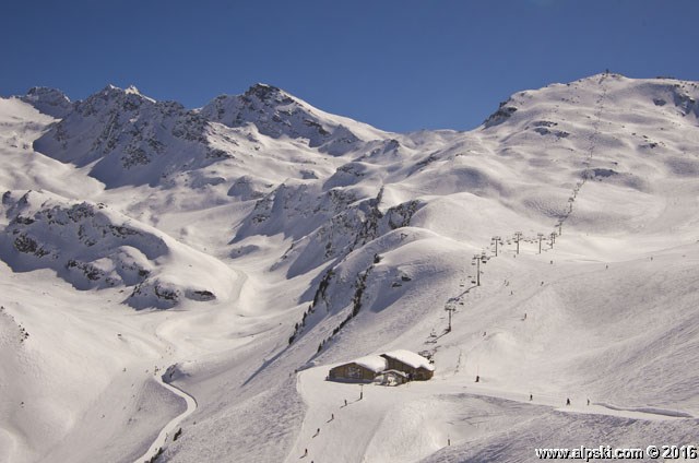 Côte Brune chair lift, Méribel