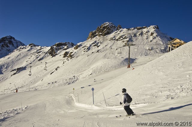 Gentianes (piste bleue)