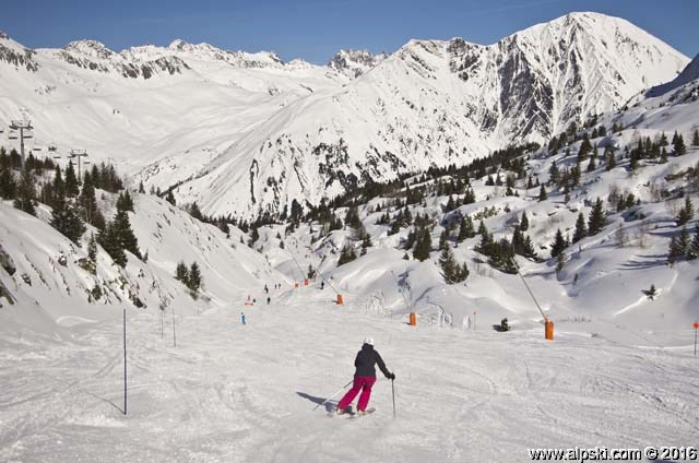 Chalets (piste bleue)