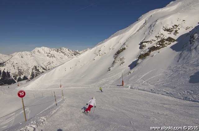 Les Rousses (piste rouge)