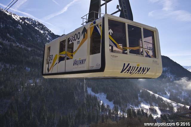 Vaujany-Alpette cable car