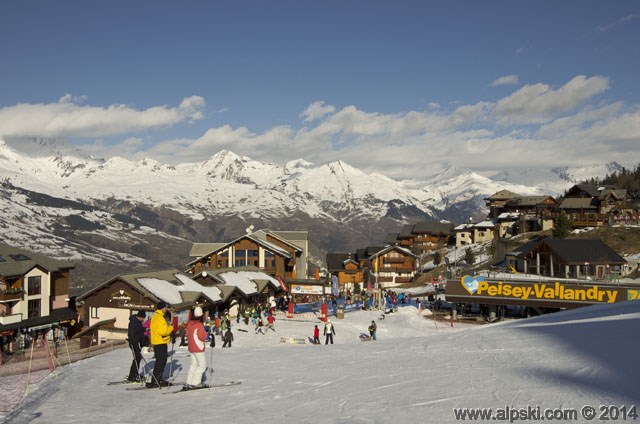 Vallandry village