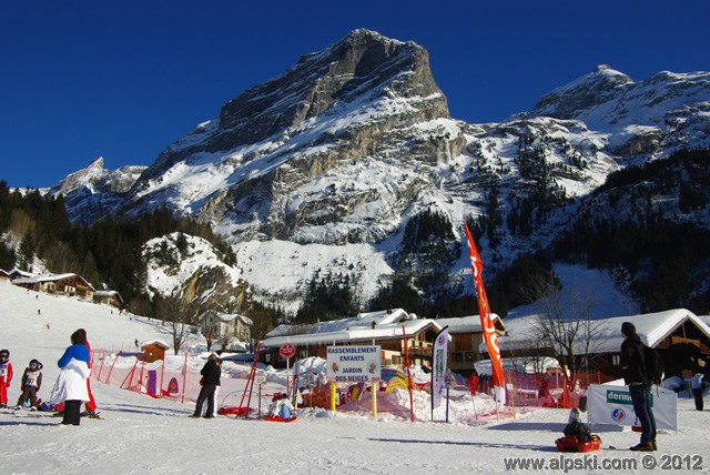 Nursery ski slope