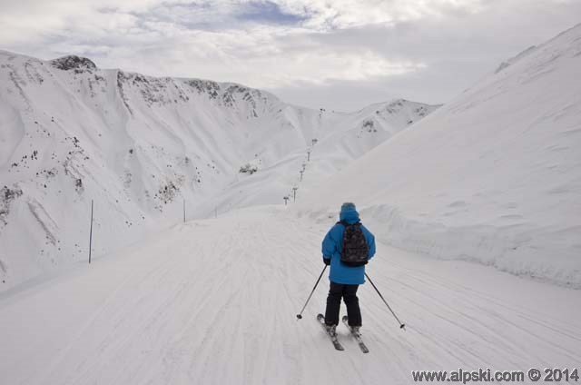 Liaison, piste bleue