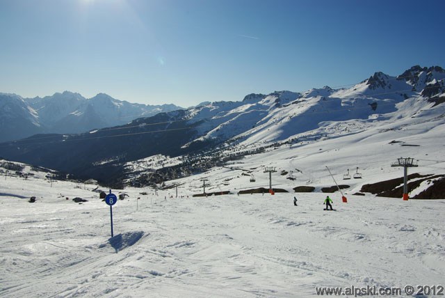 Le Frêne, piste bleue