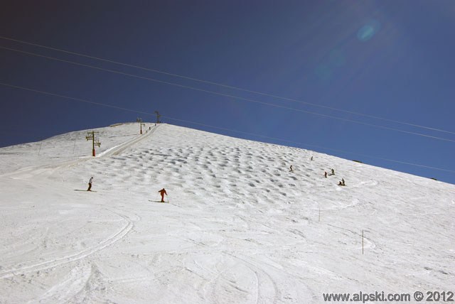 Le Loup, piste noire