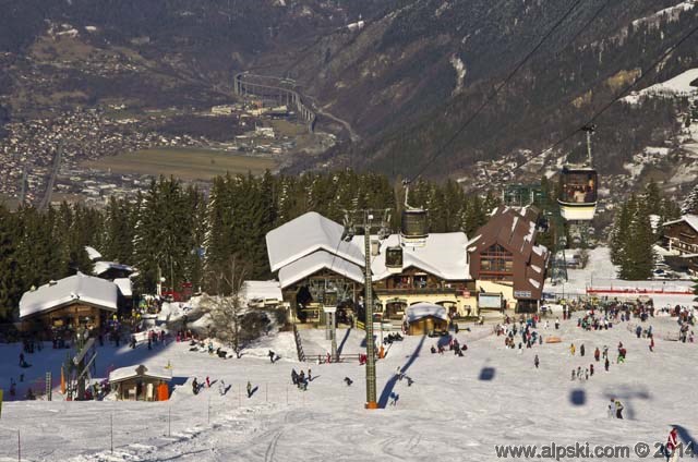 Bettex Arbois gondola lift, Saint-Gervais Mont-Blanc