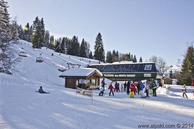 Monts Rosset chairlift