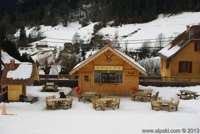 La Cabane, bar/snack