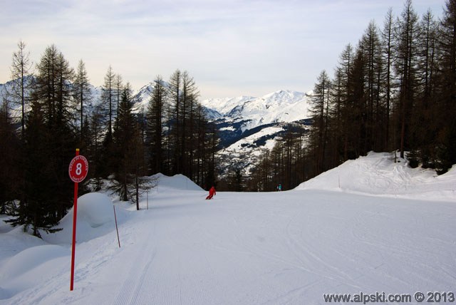 Creux de Formeïan, piste rouge