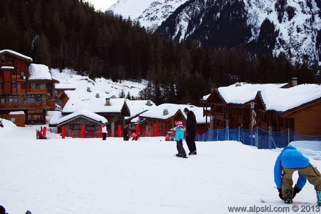 Marmottes, piste verte