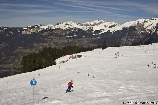 Oratoire, piste bleue