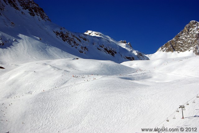 Carline, piste bleue