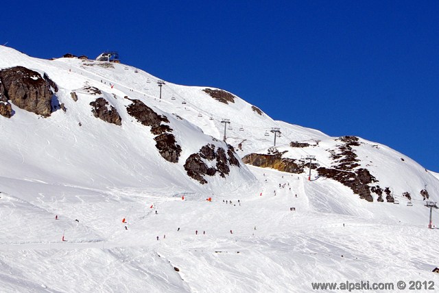 Rosset, piste bleue