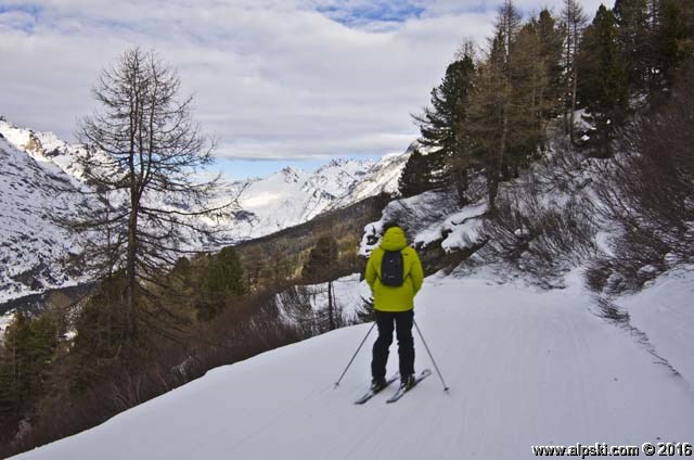 Tetras, piste bleue