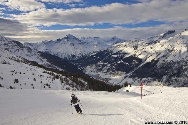 Arcelle, piste rouge