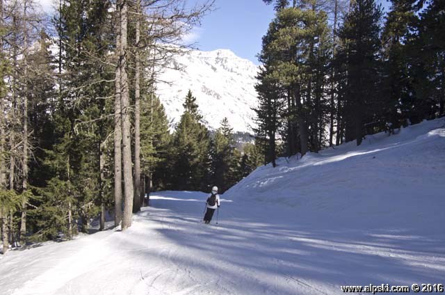 Flambeau, piste bleue