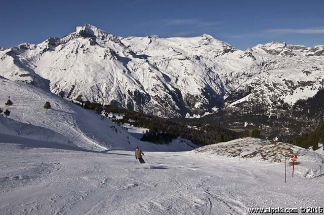 Grande Combe, piste rouge