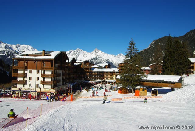 Village centre, Valfréjus