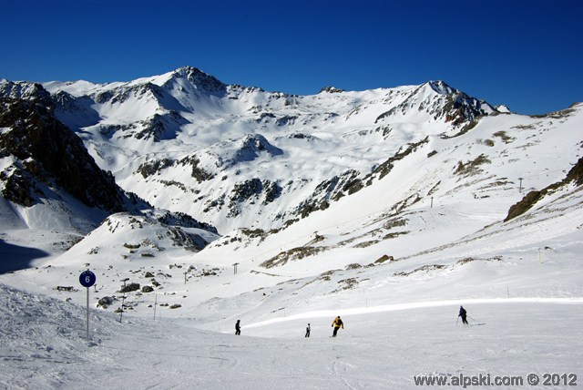 Le Lac, piste bleue