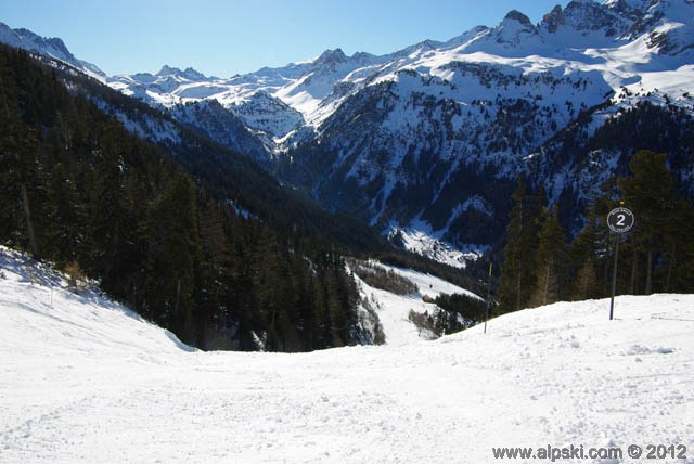 Bois brulé, piste noire