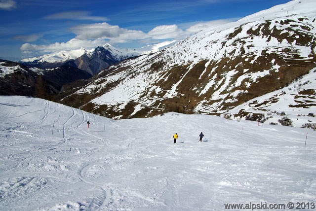 Cascade, piste noire