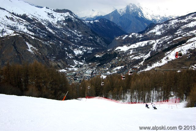 Mélèzes, piste noire