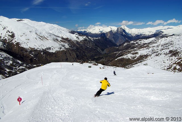 Bouquetin, piste rouge