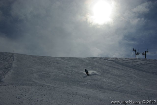 Combe blue run