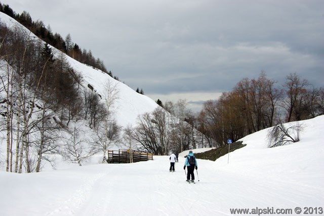 Neuvache, piste bleue