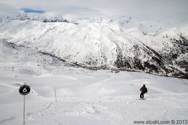 Grand Choulet, piste noire