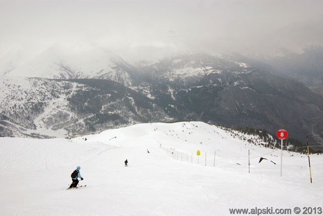 Genepi, piste rouge