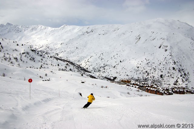 Lys, piste rouge