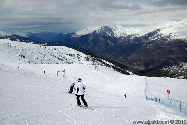 Plan Palais red run