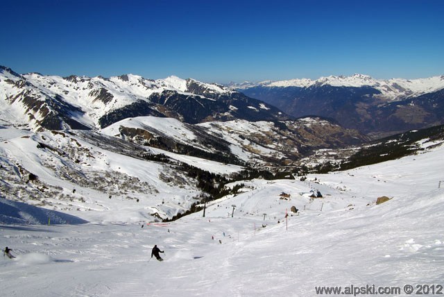 Combe du Mottet, piste rouge